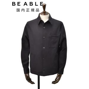 ビーエイブル BE ABLE シャツアウター メンズ シャツブルゾン LEROY リロイ ストレッチ...