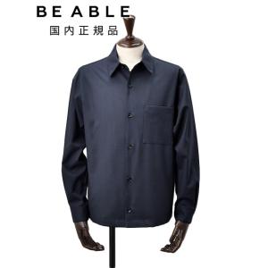 ビーエイブル BE ABLE シャツアウター メンズ シャツブルゾン LEROY リロイ ウォッシャ...