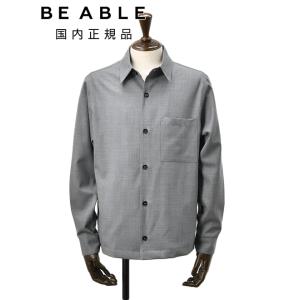 ビーエイブル BE ABLE シャツアウター メンズ シャツブルゾン LEROY リロイ ウォッシャ...