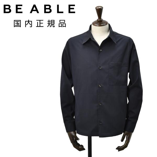 ビーエイブル BE ABLE シャツアウター メンズ シャツブルゾン LEROY リロイ テクノウー...