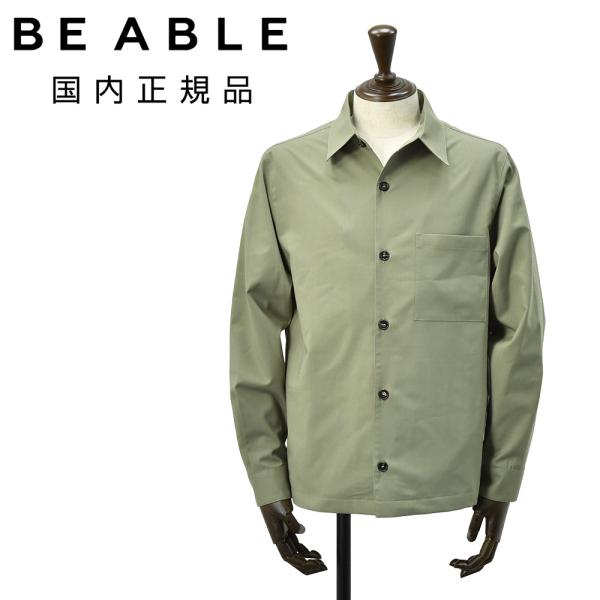 ビーエイブル BE ABLE シャツアウター メンズ シャツブルゾン LEROY リロイ テクノウー...