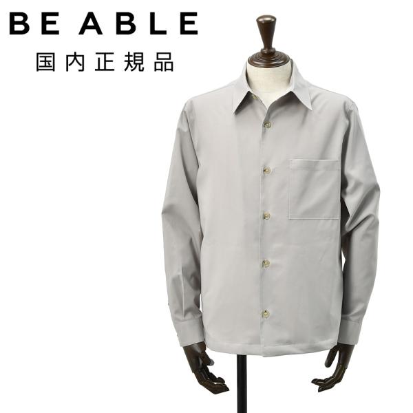 ビーエイブル BE ABLE シャツアウター メンズ シャツブルゾン LEROY リロイ テクノウー...