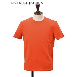 マジェスティック フィラチュール MAJESTIC FILATURES HOMME 半袖Tシャツ メ...