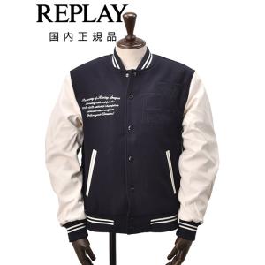 REPLAY◇ダウンジャケット/M/ナイロン/YLW/無地/M8003.000.83408