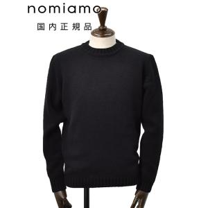 ノミアモ nomiamo クルーネックニット メンズ カシミヤ100%セーター MARIO マリオ ...