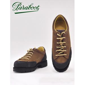 パラブーツ PARABOOT メンズ ローカットブーツ MONTANA モンタナ ブラウンワークシューズ スエードレザー  軽量 ブランド  国内正規品｜deradera