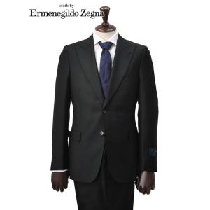 エルメネジルド ゼニア cloth by Ermenegildo Zegna シングルスーツ メンズ ミッドナイト TROFEO　トロフェオ スペルラティボ ブランド｜deradera