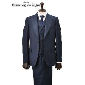 エルメネジルド ゼニア cloth by Ermenegildo Zegna スリーピーススーツ メ...
