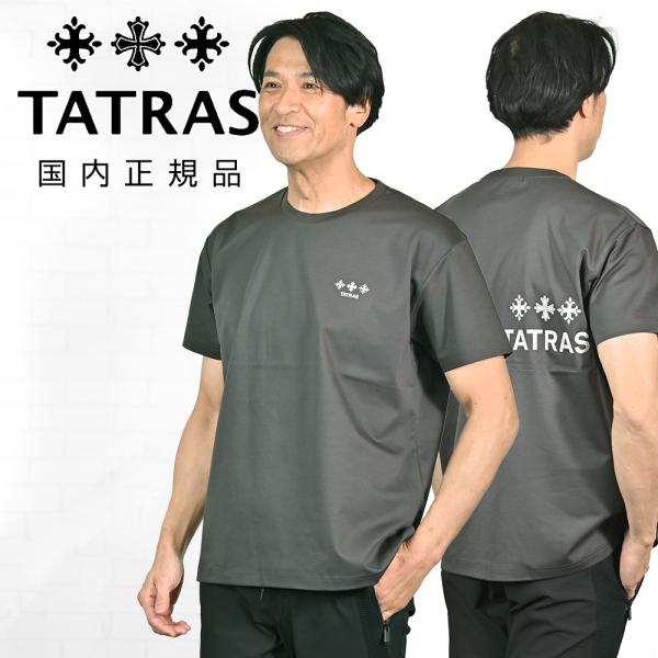 タトラス TATRAS 半袖Tシャツ メンズ ヌンキ NUNKI クルーネックカットソー スーピマコ...