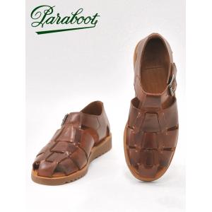 パラブーツ PARABOOT グルカサンダル パシフィック PASIFIC ブラウン グラディエーター 国内正規品 メンズ Men's｜