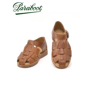 パラブーツ PARABOOT メンズ レザーサンダル パシフィック PACIFIC オイルドレザー ...