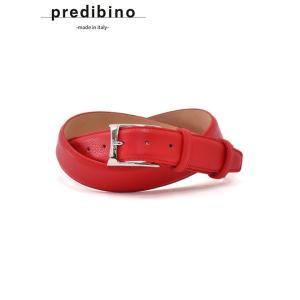 プレディビーノ Predibino メンズ イタリア製レザーベルト 3.5cm幅 DOLLARO し...