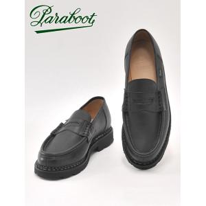 パラブーツ 国内正規品 PARABOOT ランス REIMSモデル ブラック NOIRE LISオイ...