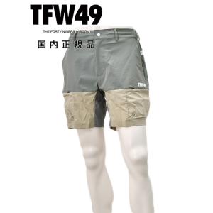 TFW49 ティーエフダブリューフォーティーナイン カーゴショーツ メンズ 半袖 切り替えデザイン ...