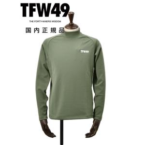 TFW49 ティーエフダブリューフォーティーナイン モックネック メンズ  2WAYストレッチ 吸水...