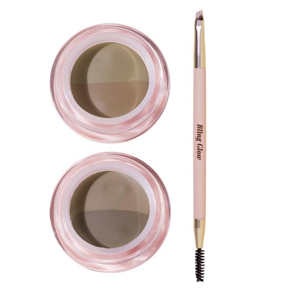 ブロウライナー(2 in 1) / 2カラーブロウライナー 4.2g 韓国コスメ (01 Light...