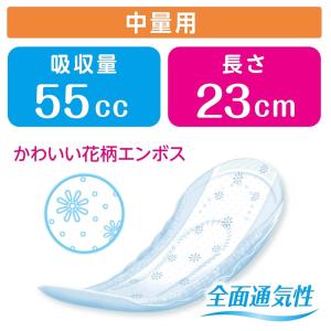 4袋セット 吸水ナプキン ポイズ 55cc 2...の詳細画像4