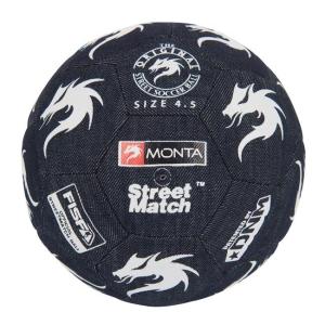 MONTAストリートサッカー専用ボール　STREET MATCH DENIM DRAGON 4.5号球｜derbystarjpn