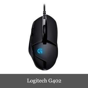 Logitech G402 Mouse ロジテック ゲーミング  ブラック USB 有線 FPS RGB マウス  1年保証輸入品