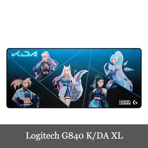 Logitech G840 K/DA ゲーミングマウスパッド 超大型 XL サイズ クロス 3mm ...