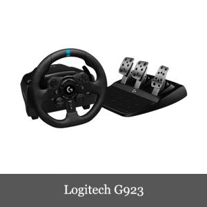 Logitech G923 Driving TureForce Feedback Racing Wheel ロジテック PS4 PC レーシングゲームハンドル 1年保証輸入品｜