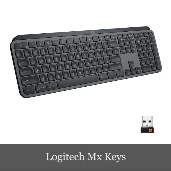 Logitech Mx Keys ワイヤレス キーボード グラファイト 充電式 bluetooth ...