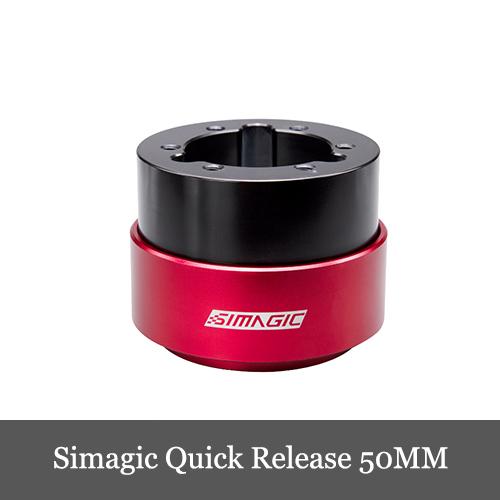 Simagic クイックリリース 50mmハーフ　直径50mmステアリング対応 ステアリングホイール...