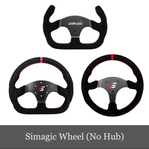 Simagic Alcantara Wheel シマジック アルカンタラホイール（HUB なし）GT...