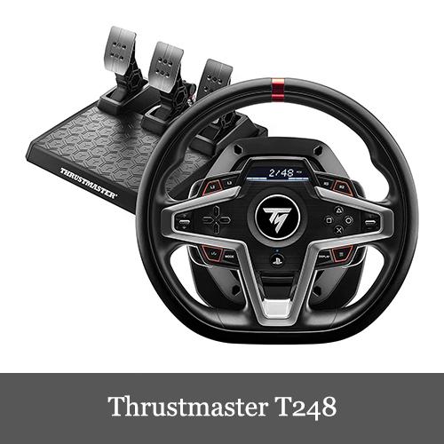 Thrustmaster T248 PC/PS4/PS5対応 レーシングコントローラー ハイブリッド...