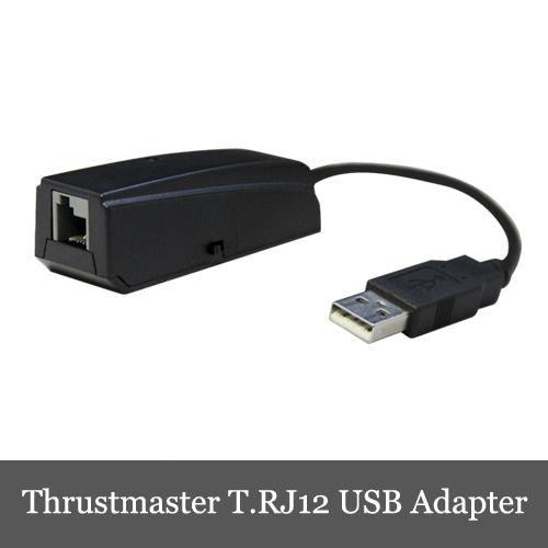 Thrustmaster T.RJ12 USB Adapter スラストマスター ペダルユニット U...