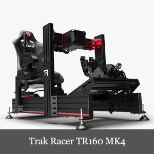 Trak Racer TR160 MK4 アルミ製レーシングコックピット ブラックエディション 国内正規品 TR1604-NS｜dereshop