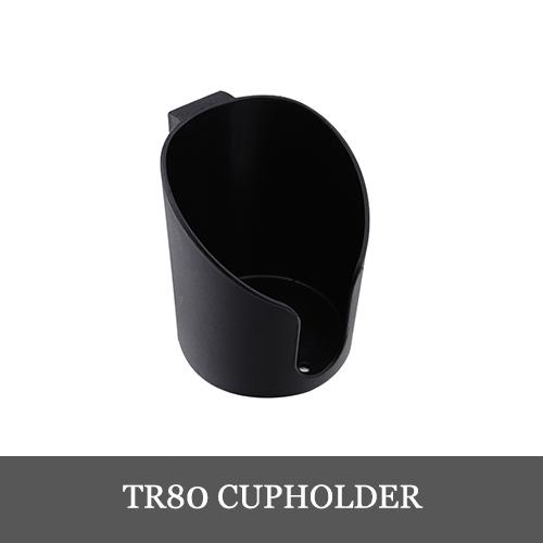 TR80 TR160およびその他のスタンド用 カップホルダー ブラックプラスチック製 TR80-CU...