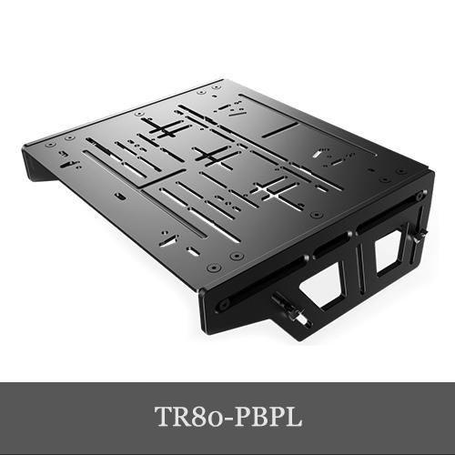 Trak Racer TR One調整可能なGen2 汎用性ペダルマウントシステム（取付穴あけ済みペ...