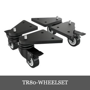 Trak Racer TR80/TR160用ブレーキと取り付けブラケット付きのキャスターホイール 国内正規品 TR80-WHEELSET3