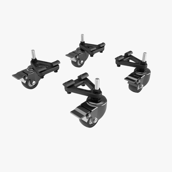 Trak Racer TR80/TR120/TR160用ブレーキと取り付けブラケット付きのキャスター...