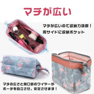 化粧ポーチ メイクポーチ がま口 機能的 使い...の詳細画像2