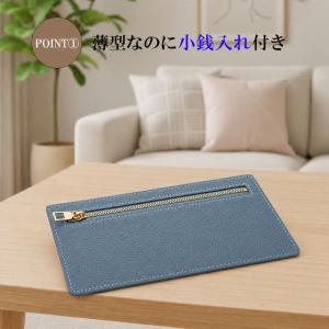 長財布 薄い レディース メンズ ミニ財布 ス...の詳細画像1