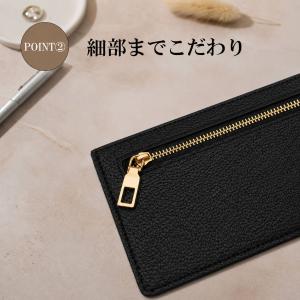 長財布 薄い レディース メンズ ミニ財布 ス...の詳細画像2