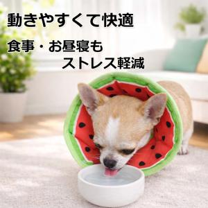 エリザベスカラー 犬 猫 ソフト 布製 軽量 ...の詳細画像5