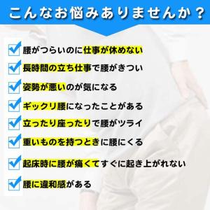 腰痛 コルセット サポーター 矯正 ぎっくり腰...の詳細画像2