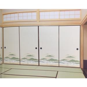 ふすま紙 襖紙 (日新第12集) No.822 (サイズ100×203cm)2枚組
