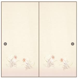 ふすま紙 襖紙 (のれん第20集) No.165 (サイズ96×203cm) 「1枚柄