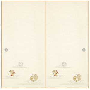 ふすま紙 襖紙 (のれん第20集) No.165 (サイズ96×203cm) 「1枚柄