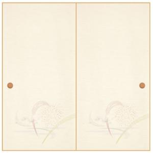 ふすま紙 襖紙 (のれん第20集) No.168 (サイズ96×203cm) 「1枚柄
