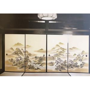 ふすま紙 襖紙 (漣(さざなみ)第10集) No.61「静寂(せいじゃく