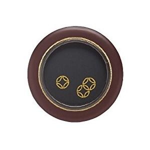 平面襖引手（取手） 寸八 丸型 鉄 (ツキエスVol.4)No.s-371 : デルマケ