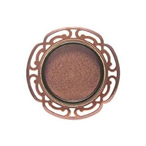 平面襖引手（取手） 中 丸型 鉄・真鍮 (ツキエスVol.4)No.s-366