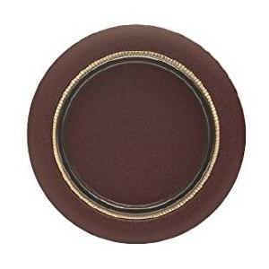 メッキ引手開き襖引手（取手） 寸六 丸型 鉄・真鍮 (ツキエスVol.4)No