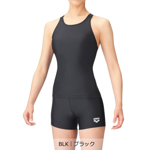 公式 アリーナ セパレーツ 練習用水着 レディース 差し込みパッド 学校 スクール シンプル スイム...