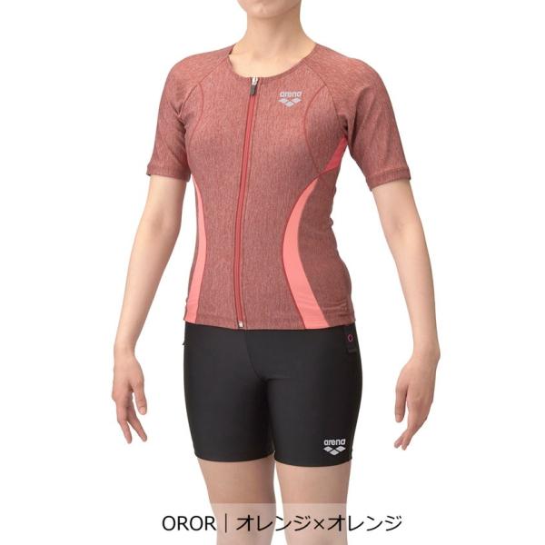 公式 アリーナ すらっとセパ フィットネスセパレーツ レディース 共同開発 水中ウォーキング 練習 ...